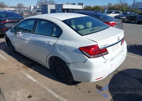 2015 Honda Civic Lx from USA, damaged, VIN 19XFB2F55FE087140